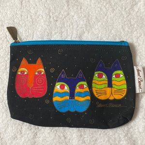 Laurel Burch makeup/ toiletry bag